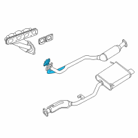 OEM BMW Exhaust Manifold Gasket Diagram - 18-30-1-711-969