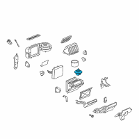 OEM 2005 Saturn Vue Case Assembly Diagram - 15788056