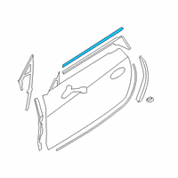 OEM 2022 BMW Z4 STRIP, SIDE PANEL, LEFT Diagram - 51-33-7-476-941