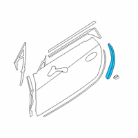 OEM BMW Z4 COVER, ENTRANCE, LEFT Diagram - 51-33-7-441-469