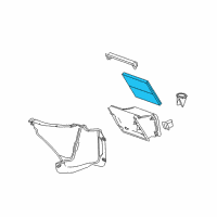 OEM Chevrolet Camaro Filter-Pass Compartment Air Diagram - 92234714