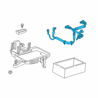 OEM Jeep Alternator And Battery Wiring Diagram - 56038421AC