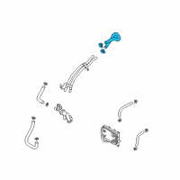 OEM 2013 Hyundai Santa Fe Hose Assembly-A.T.F Outlet Diagram - 97324-B8300