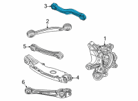 OEM 2021 Jeep Grand Cherokee L Tension Diagram - 5090282AC