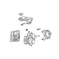 OEM Cadillac Power Booster Diagram - 84926801