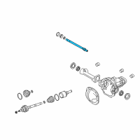 OEM 2009 Lincoln Navigator Intermed Shaft Diagram - 7L1Z-3219-B