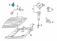 OEM 2021 Cadillac XT5 Knock Sensor Diagram - 12663209