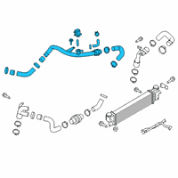 OEM 2022 Lincoln Nautilus Outlet Hose Diagram - K2GZ-6C646-C