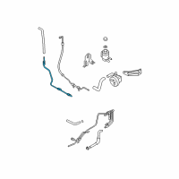 OEM 2006 Kia Sorento Pipe Assembly-Return Diagram - 575403E000