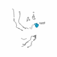 OEM 2004 Kia Sorento Pump Assembly-Power STEE Diagram - 571003E030