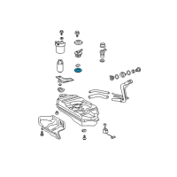 OEM Lexus Gasket, Fuel Suction Tube Set Diagram - 77169-33030