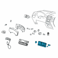 OEM 2007 Ford F-150 Dash Control Unit Diagram - 7L3Z-19980-C