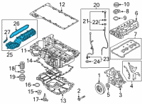 OEM 2021 BMW X6 Intake Manifold System Diagram - 11-61-8-601-612