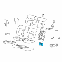 OEM 2005 Ford F-150 Cup Holder Diagram - 4L3Z-1813562-AAB