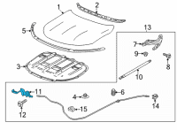 OEM 2021 Buick Envision Lock Diagram - 84890850