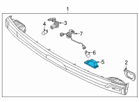 OEM Kia Carnival Lens & HSG Assembly-LICE Diagram - 92510R0000