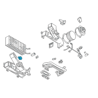 OEM 1998 Dodge B2500 Resistor-Blower Motor Diagram - 4885456AB