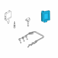 OEM Kia Amanti Engine Ecm Control Module Diagram - 3910639795