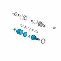 OEM 2020 Buick Envision Outer Joint Diagram - 84282538