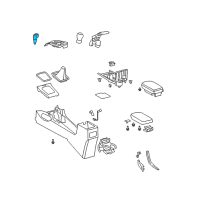 OEM Toyota Corolla Shift Knob Diagram - 33504-02330-E0