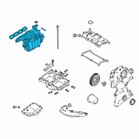 OEM Nissan Manifold-Intake Diagram - 14001-6CA0C