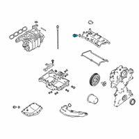 OEM 2021 Nissan Rogue Control Valve Assembly Diagram - 11810-6CA0A