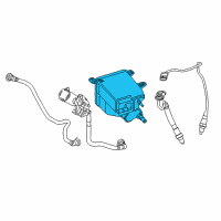 OEM 2016 BMW 740i Activated Charcoal Filter Diagram - 16-13-7-356-534