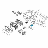 OEM 2014 Kia Forte Koup Switch Assembly-Hazard Diagram - 93790A7000WK