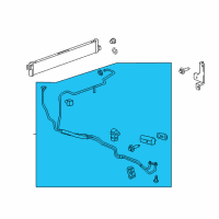 OEM 2017 Cadillac CT6 Hose & Tube Assembly Diagram - 84013049