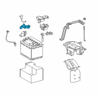 OEM 2019 Lexus RX450h Sensor Assembly, Battery Diagram - 28850-0P010