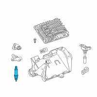 OEM Cadillac XTS Spark Plug Diagram - 12680076