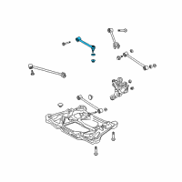 OEM 2007 Acura TSX Arm, Rear (Upper) Diagram - 52390-SEA-901