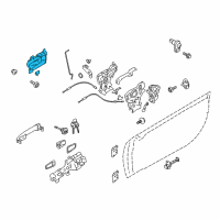 OEM Scion FR-S Handle, Inside Diagram - SU003-08369