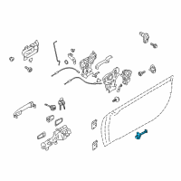 OEM 2015 Scion FR-S Door Check Diagram - SU003-07368