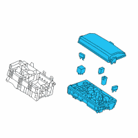 OEM 2015 Chevrolet Malibu Fuse & Relay Box Diagram - 20918981