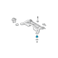 OEM 2010 Toyota Venza Front Insulator Diagram - 52271-0E010