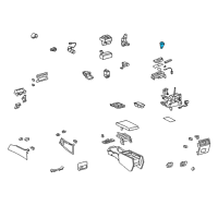 OEM Lexus Knob Sub-Assy, Shift Lever Diagram - 33504-50100-E1