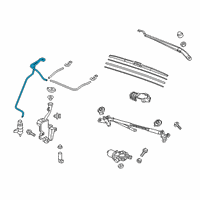 OEM 2018 Honda Ridgeline Tube A, FR. Diagram - 76814-TG7-A01