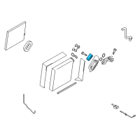 OEM 2009 Nissan Murano Valve Assy-Expansion Diagram - 92200-4M405