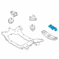 OEM 2012 Hyundai Genesis Insulator-Transmission Diagram - 21832-3M100