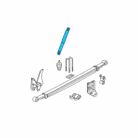 OEM 2007 Chevrolet Suburban 1500 Shock Diagram - 25984611