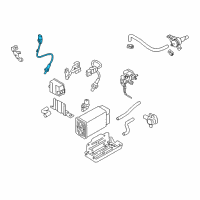 OEM 2015 Hyundai Equus Sensor Assembly-Oxygen, Front(RH) Diagram - 39210-3F020