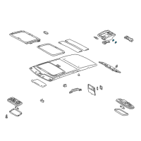 OEM 2001 Lexus IS300 Bulb Diagram - 90981-12020