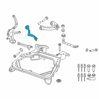 OEM 2012 Lincoln MKZ Rear Arm Diagram - BE5Z-3078-B