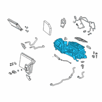 OEM Toyota GR Supra Evaporator Case Diagram - 87010-WAA01