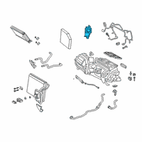 OEM 2021 Toyota GR Supra Blower Motor Diagram - 87103-WAA01