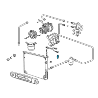 OEM 1998 BMW 318ti Safety Valve Diagram - 64-53-8-390-872