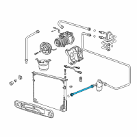 OEM BMW 328i Condenser-Dryer Pressure Hose Assy Diagram - 64-53-8-391-323