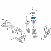 OEM 2002 Toyota Celica Seat Diagram - 48044-47010