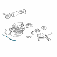 OEM 2001 Toyota Tacoma Air Tube Diagram - 17361-75010